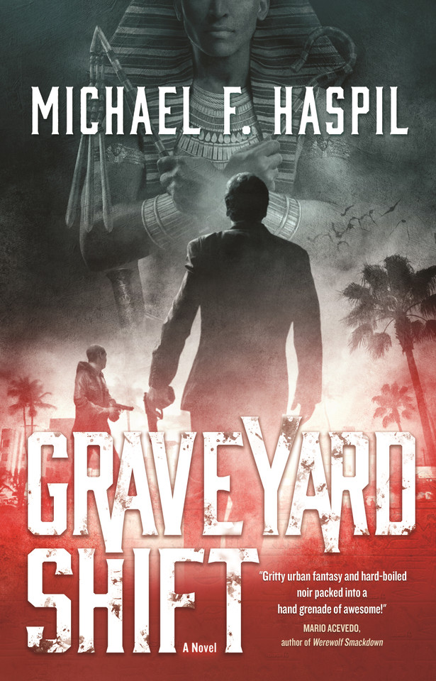 Graveyard Shift: A Novel book cover by Michael F. Haspil