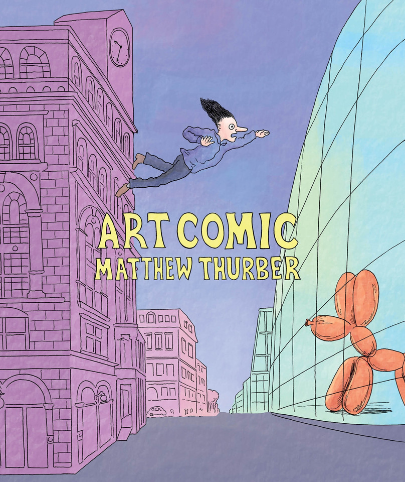 Art Comic book cover by Matthew Thurber