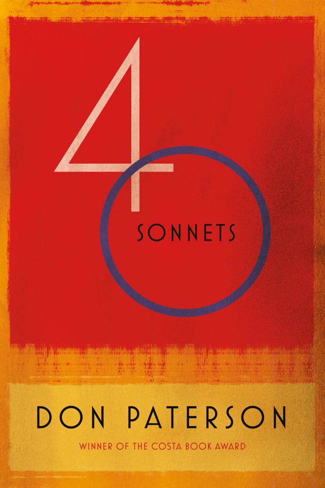 40 Sonnets book cover by Don Paterson