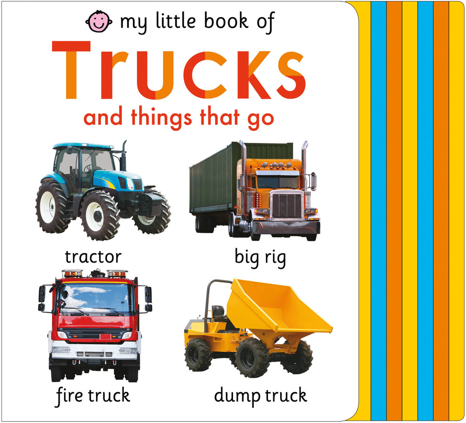 My Little Book of Trucks and Things That Go (My Little Books) book cover by Roger Priddy