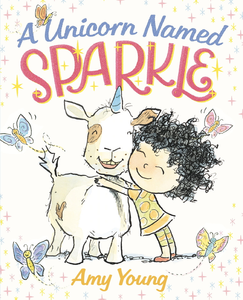 A Unicorn Named Sparkle book cover by Amy Young