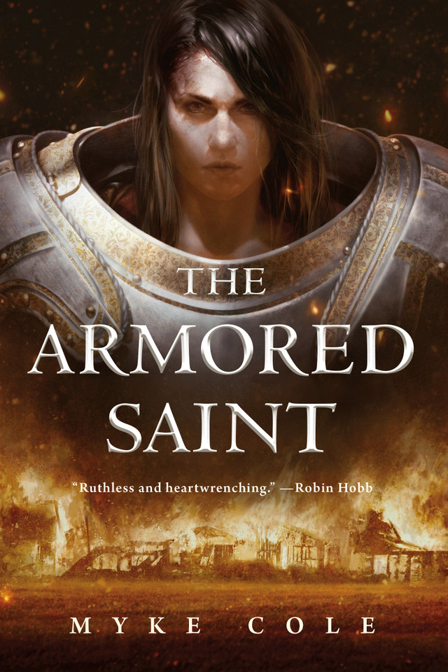 The Armored Saint book cover by Myke Cole