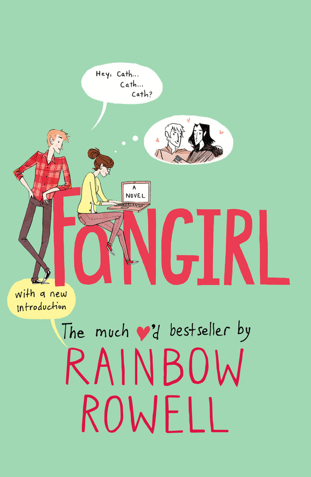 Fangirl: A Novel book cover by Rainbow Rowell