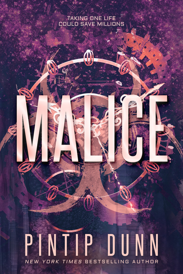 Malice book cover by Pintip Dunn