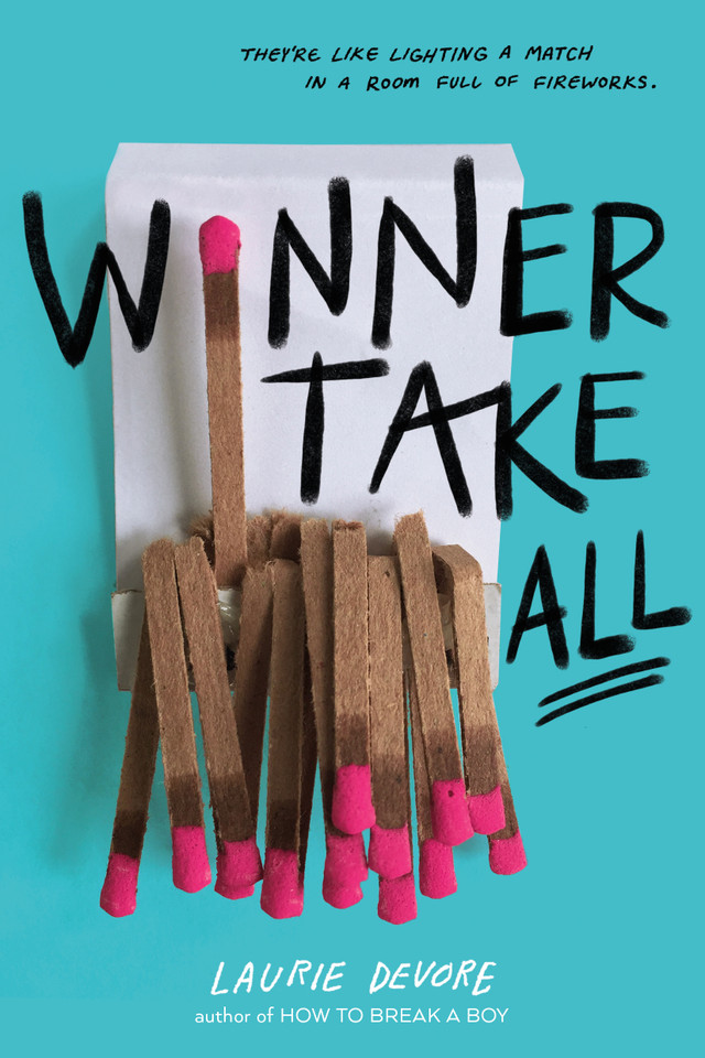 Winner Take All book cover by Laurie Devore