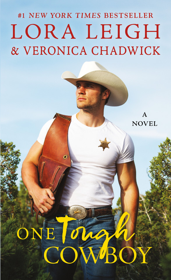 One Tough Cowboy: A Novel (Moving Violations #1) book cover by Lora Leigh, Veronica Chadwick