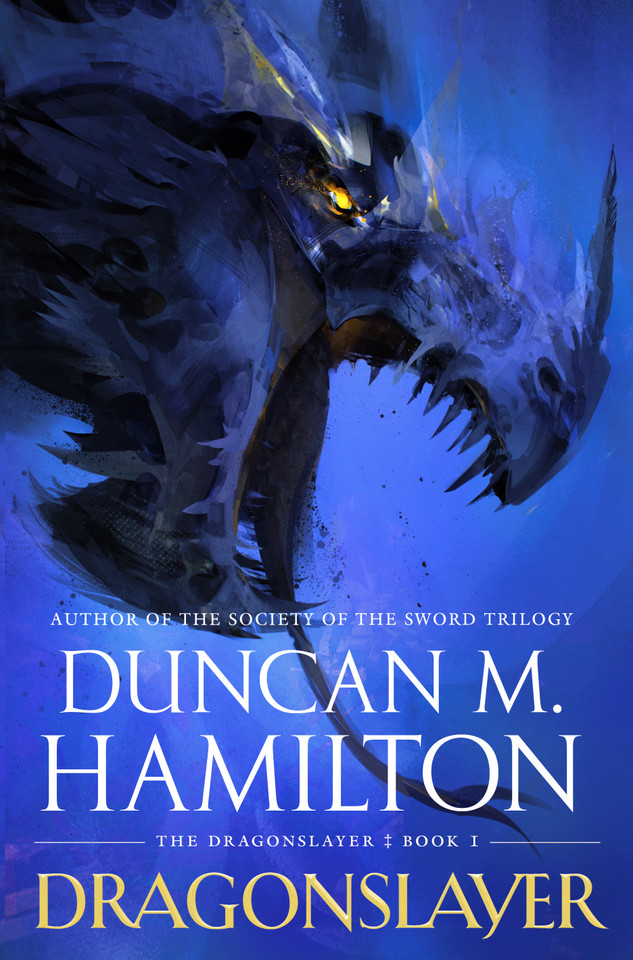 Dragonslayer book cover by Duncan M. Hamilton