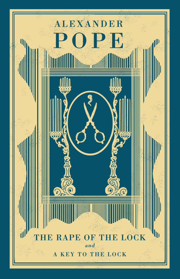 The Rape of the Lock and A Key to the Lock book cover by Alexander Pope
