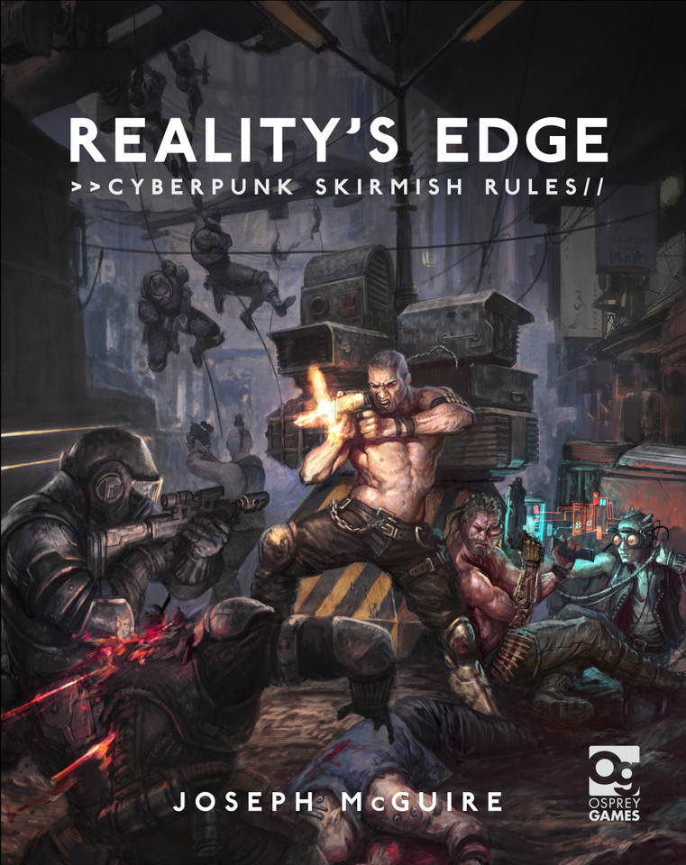 Reality's Edge: Cyberpunk Skirmish Rules (Reality's Edge) book cover by Joseph McGuire