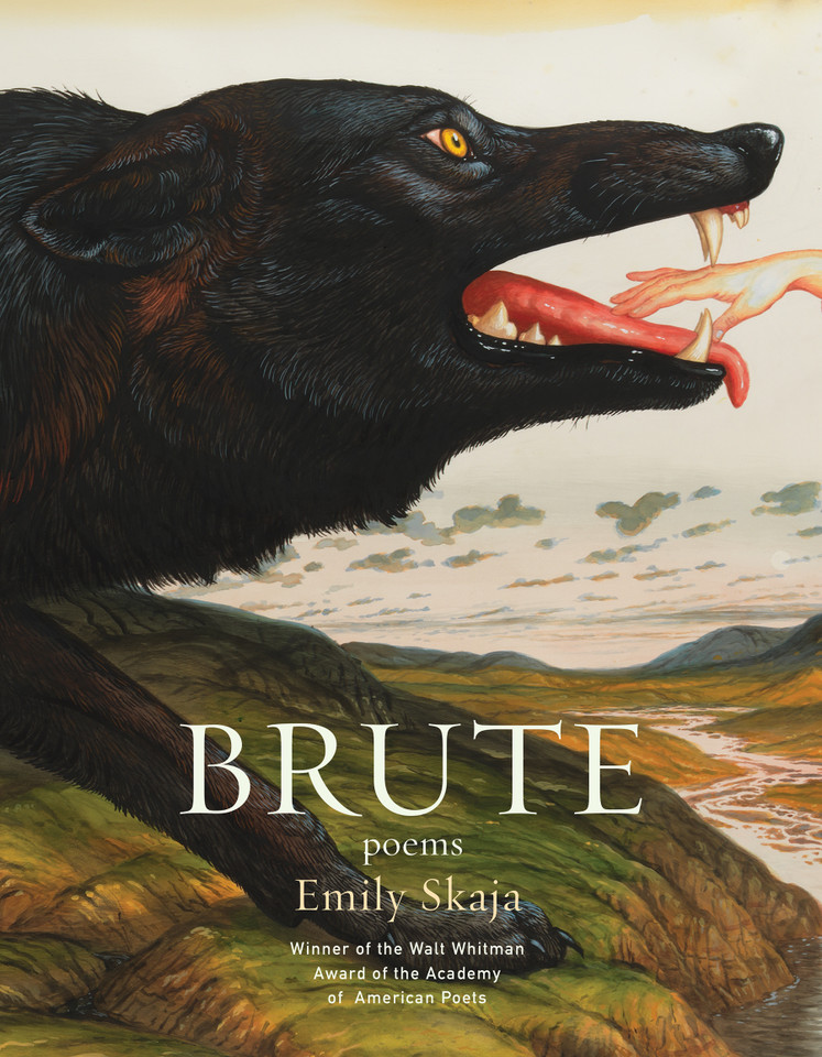Brute: Poems book cover by Emily Skaja