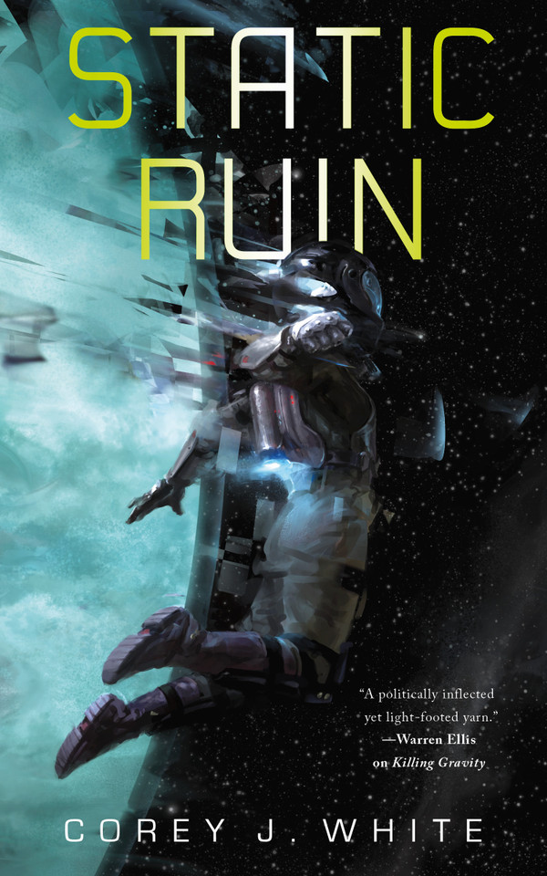 Static Ruin book cover by Corey J. White