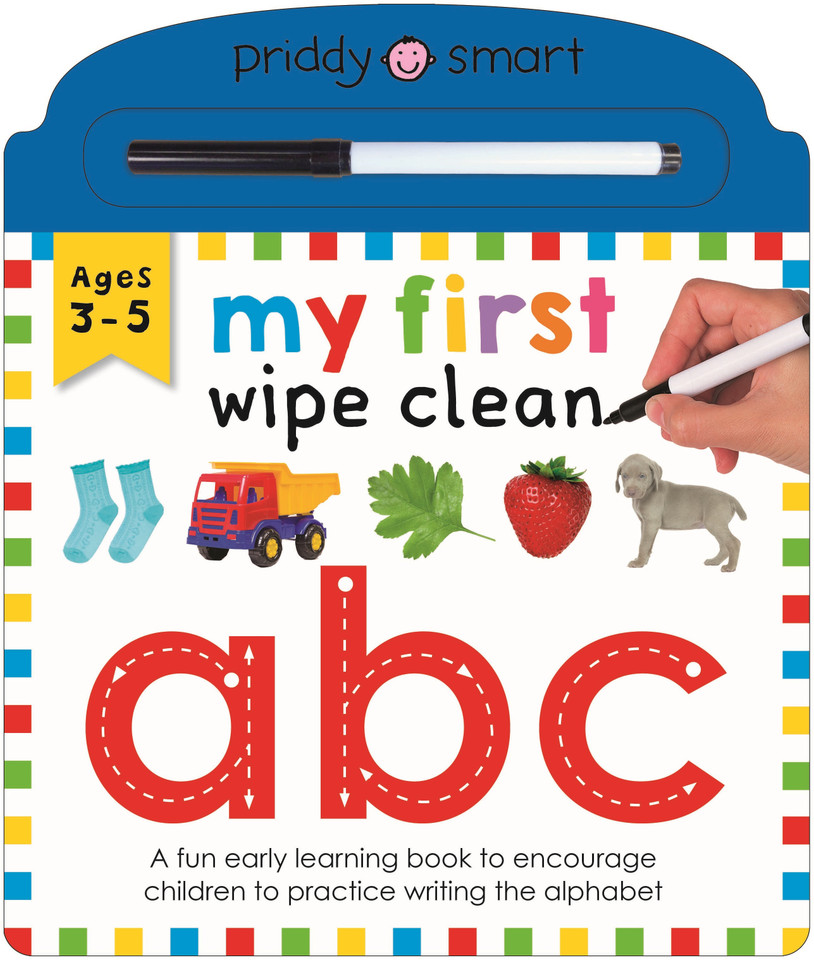 ABC (My First Wipe Clean): A Fun Early-Learning Book for Kids to Practice Their Pen Control Skills (My First Wipe Clean) book cover by Roger Priddy