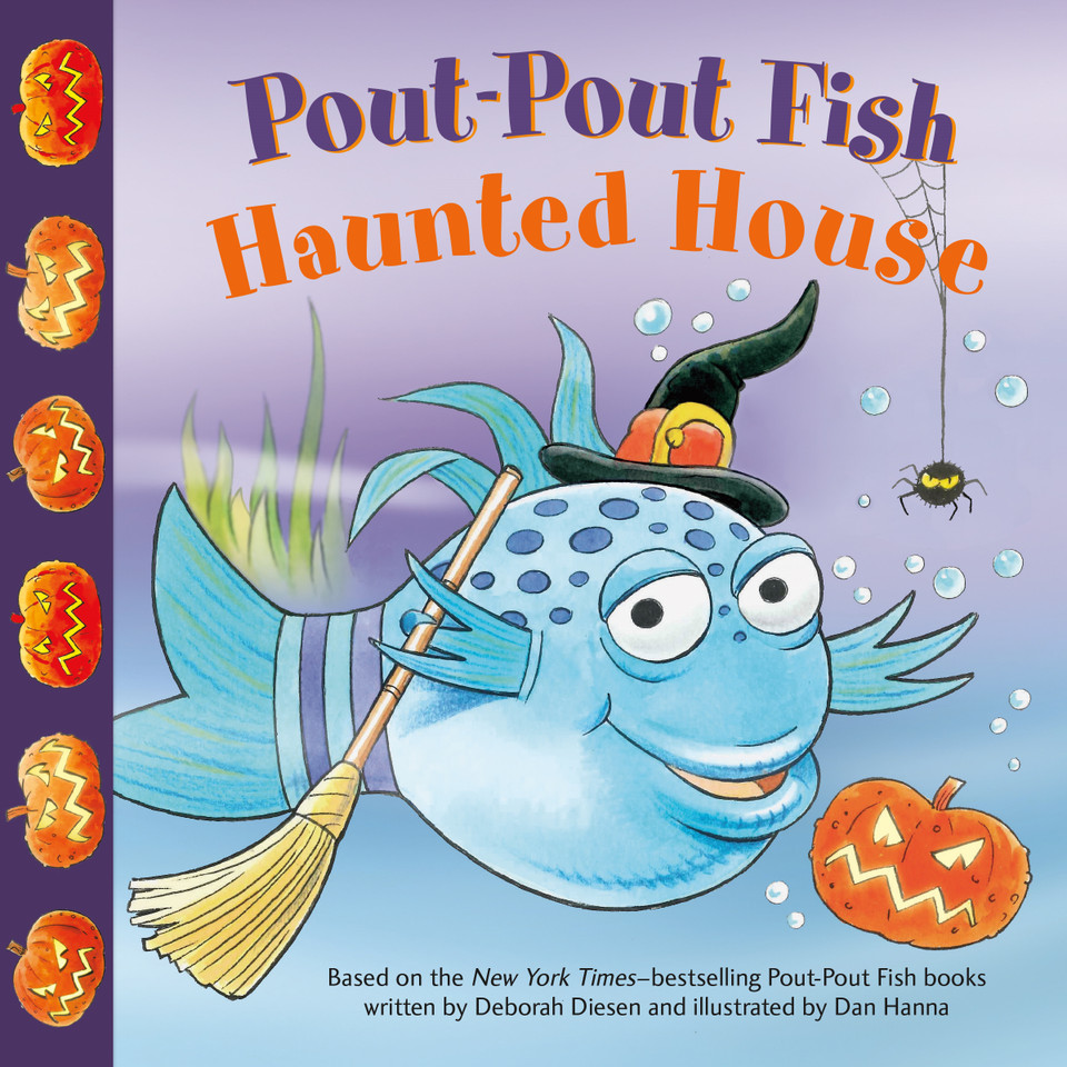 Pout-Pout Fish: Haunted House book cover by Deborah Diesen