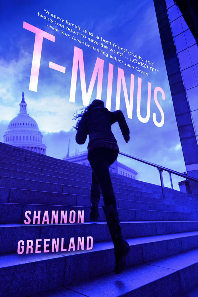 T-Minus book cover by Shannon Greenland