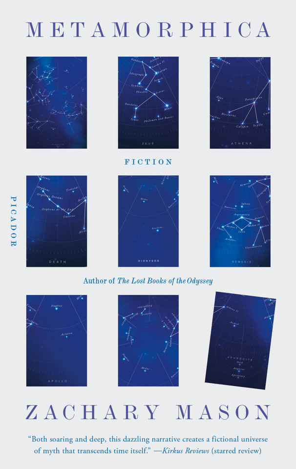 Metamorphica: Fiction book cover by Zachary Mason