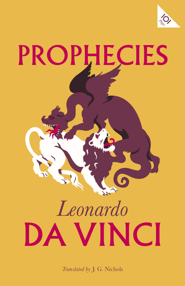 Prophecies (Alma Classics 101 Pages) book cover by Leonardo da Vinci