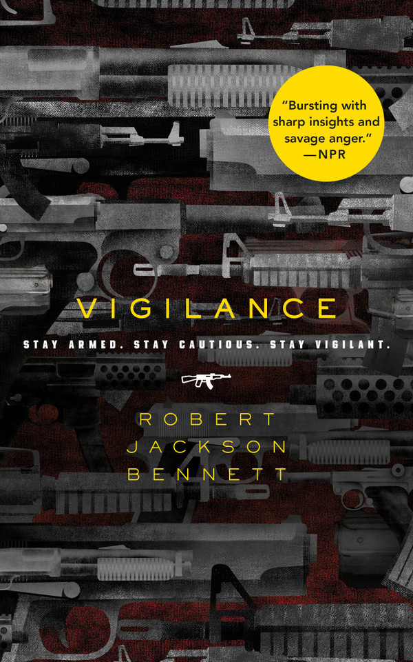 Vigilance book cover by Robert Jackson Bennett