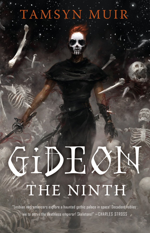Gideon the Ninth book cover by Tamsyn Muir