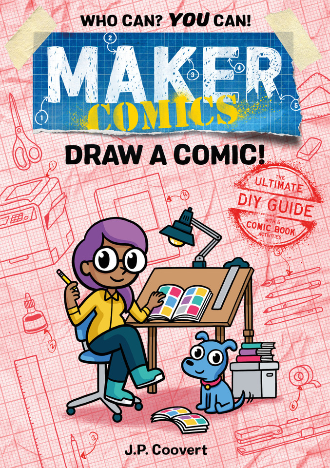 Maker Comics: Draw a Comic! (Maker Comics) book cover by JP Coovert