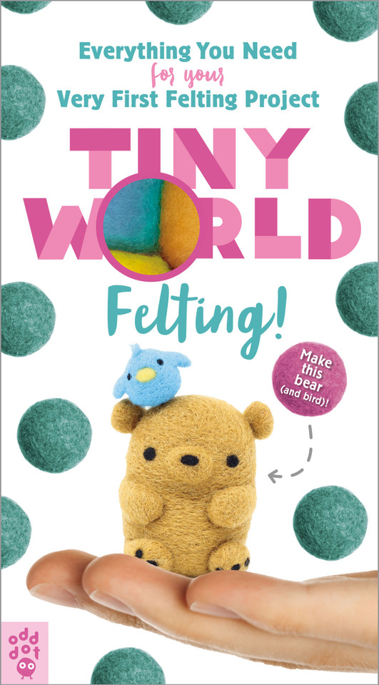 Tiny World: Felting! (Tiny World #3) book cover by Linda Li-Chee-Ming, Odd Dot