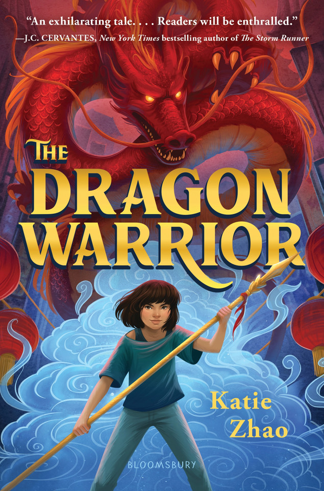The Dragon Warrior book cover by Katie Zhao