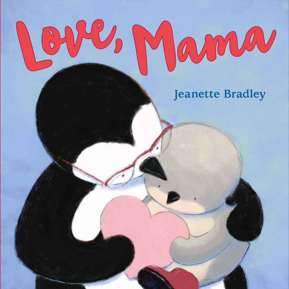 Love, Mama book cover by Jeanette Bradley