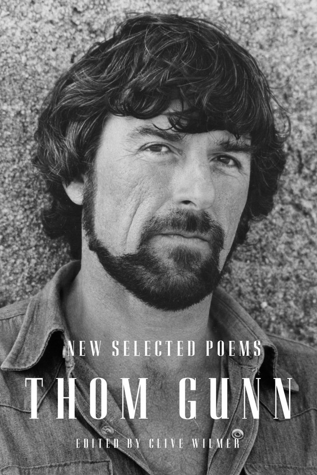 New Selected Poems book cover by Thom Gunn