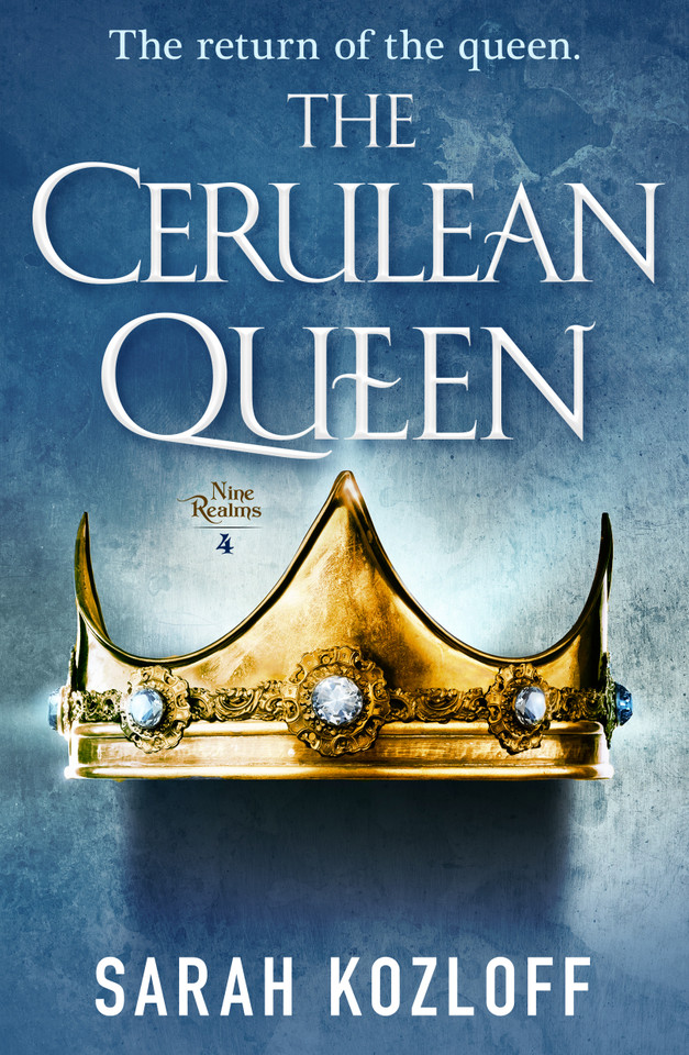 The Cerulean Queen book cover by Sarah Kozloff