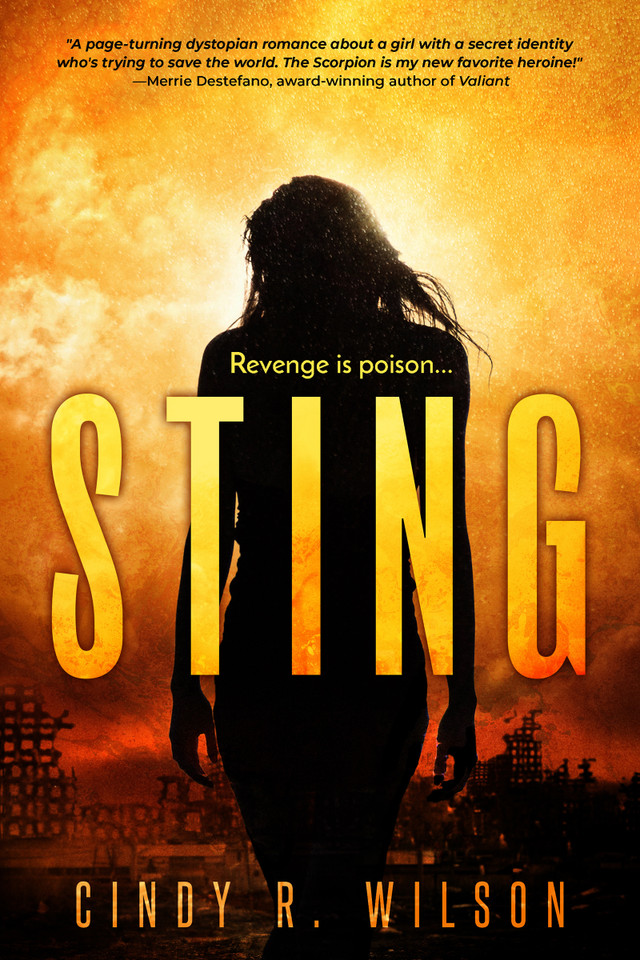 Sting book cover by Cindy R. Wilson