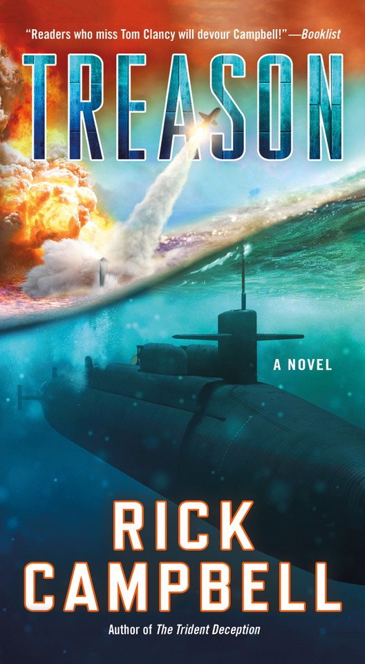 Treason: A Novel (Trident Deception Series #5) book cover by Rick Campbell