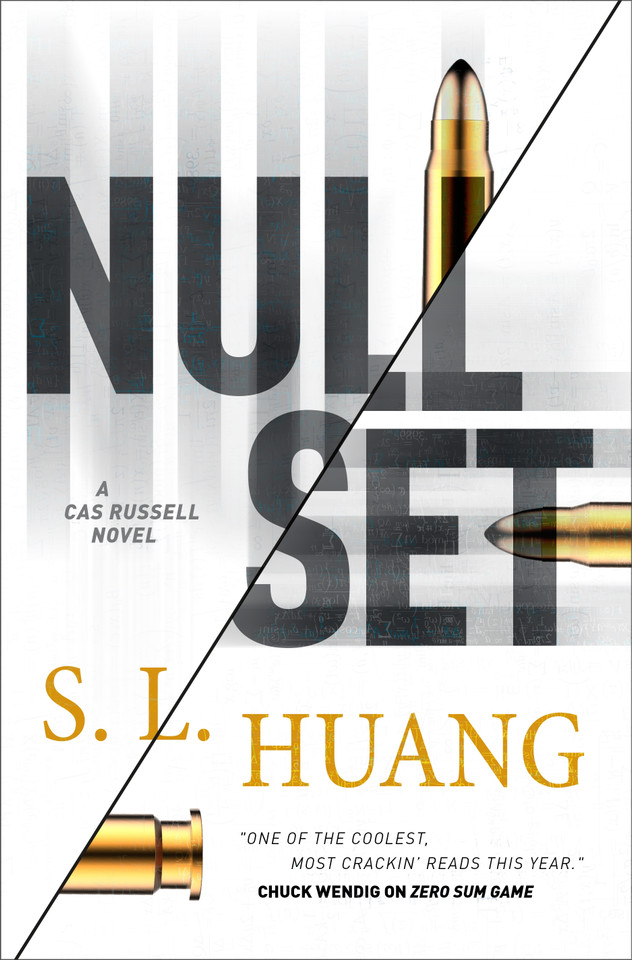 Null Set: A Cas Russell Novel (Cas Russell #2) book cover by S. L. Huang