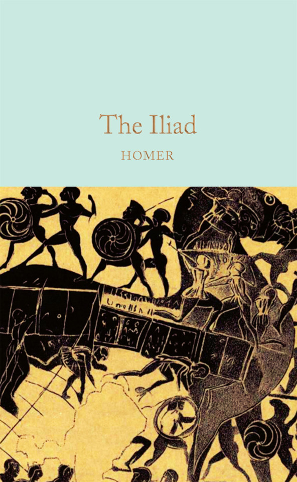 The Iliad book cover by Homer