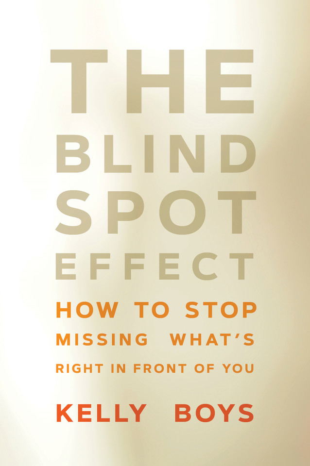 The Blind Spot Effect: How to Stop Missing What's Right in Front of You book cover by Kelly Boys
