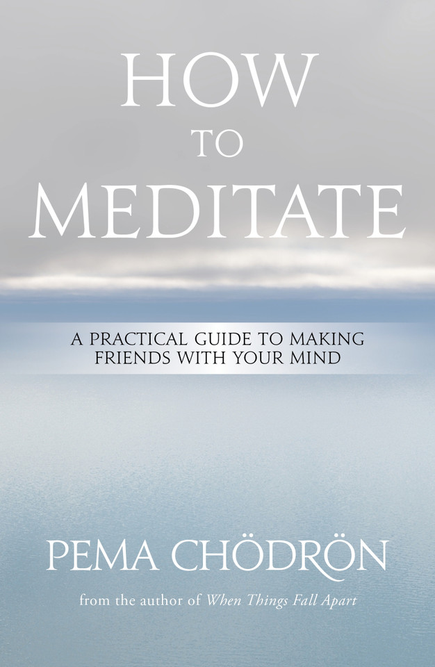 How to Meditate: A Practical Guide to Making Friends with Your Mind book cover by Pema Chödrön