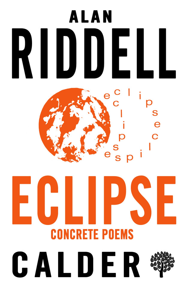 Eclipse – Concrete Poems book cover by Alan Riddell