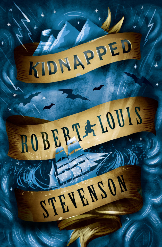 Kidnapped: Annotated Edition (Alma Junior Classics) book cover by Robert Louis Stevenson