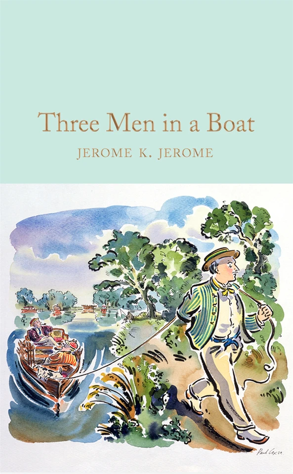 Three Men in a Boat book cover by Jerome K. Jerome
