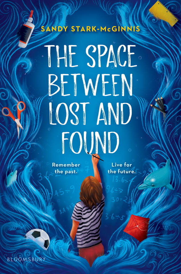 The Space Between Lost and Found book cover by Sandy Stark-Mcginnis