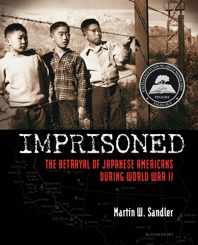 Imprisoned: The Betrayal of Japanese Americans during World War II book cover by Martin W. Sandler