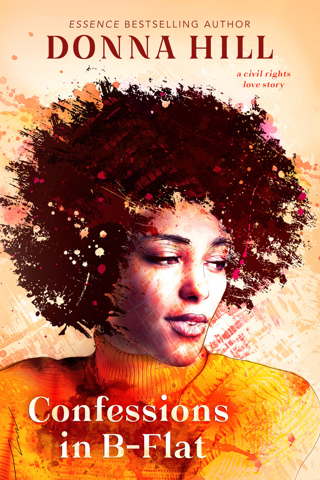Confessions in B-Flat book cover by Donna Hill