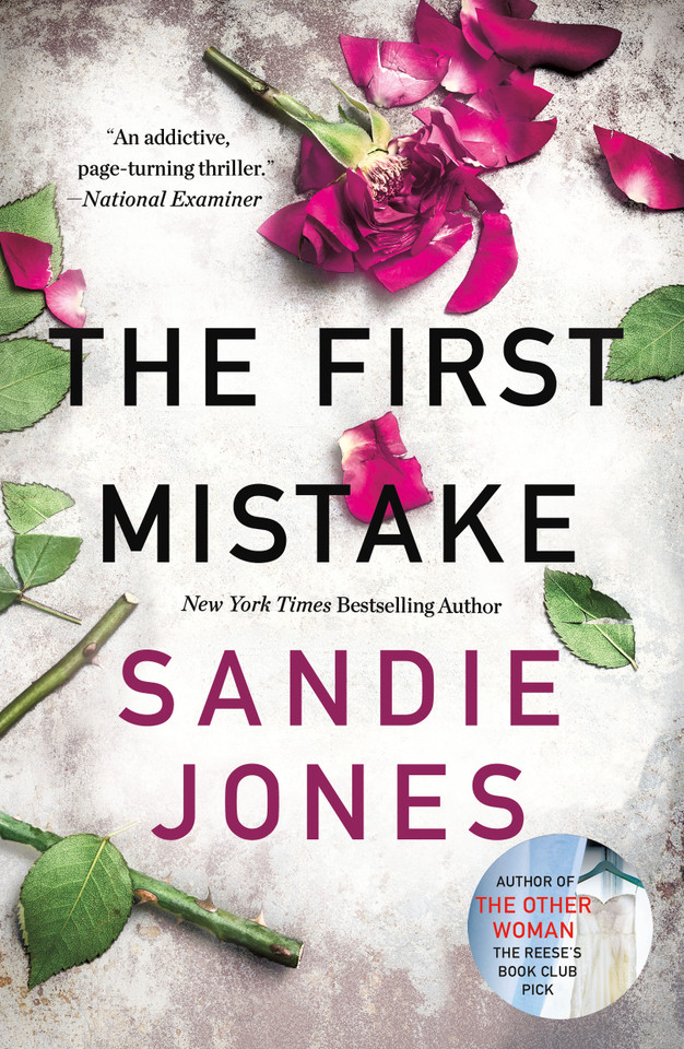The First Mistake book cover by Sandie Jones