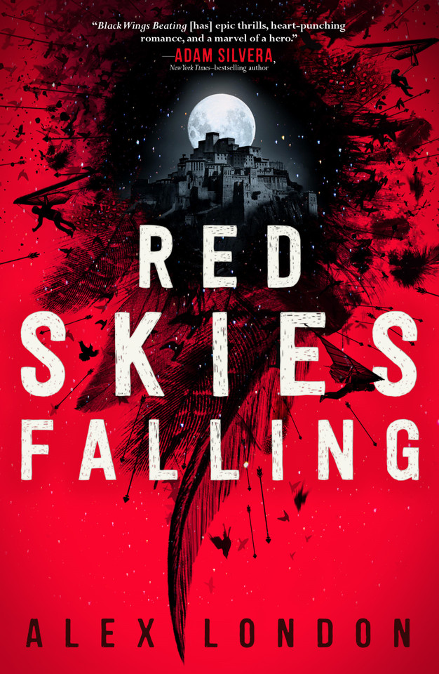 Red Skies Falling book cover by Alex London