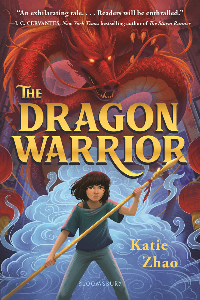 The Dragon Warrior book cover by Katie Zhao