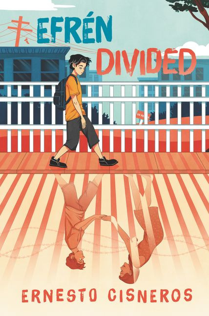 Efrén Divided book cover by Ernesto Cisneros