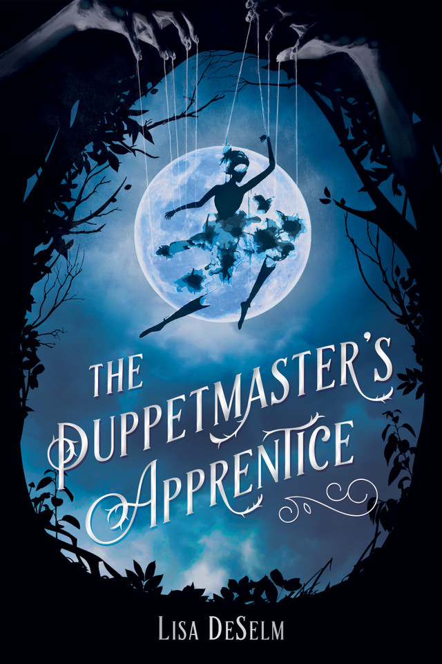 Puppetmaster’s Apprentice, The book cover by Lisa DeSelm
