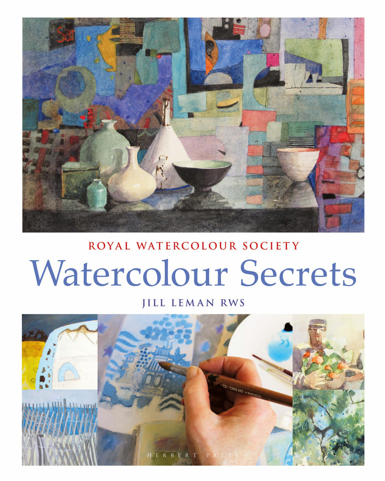 Watercolour Secrets book cover by Jill Leman