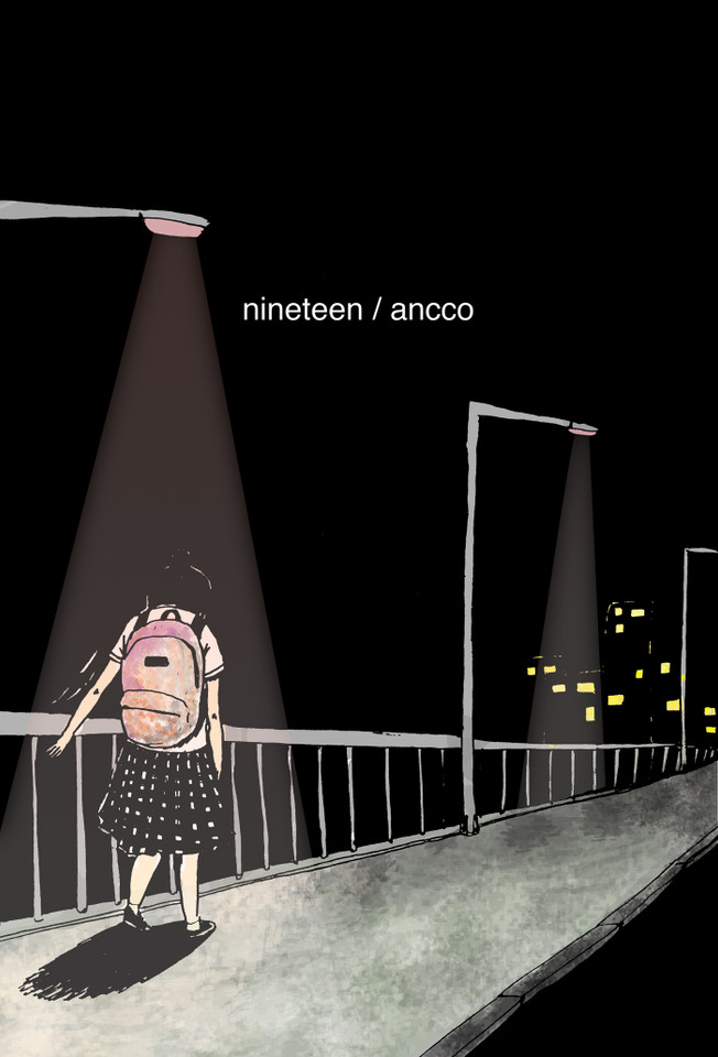 Nineteen book cover by Ancco