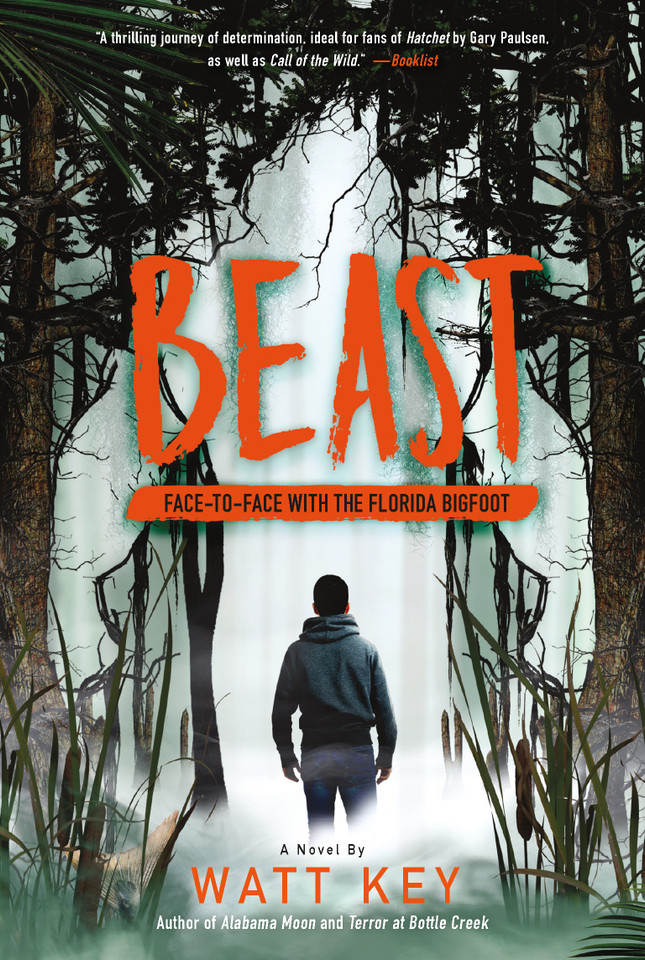 Beast: Face-To-Face with the Florida Bigfoot book cover by Watt Key