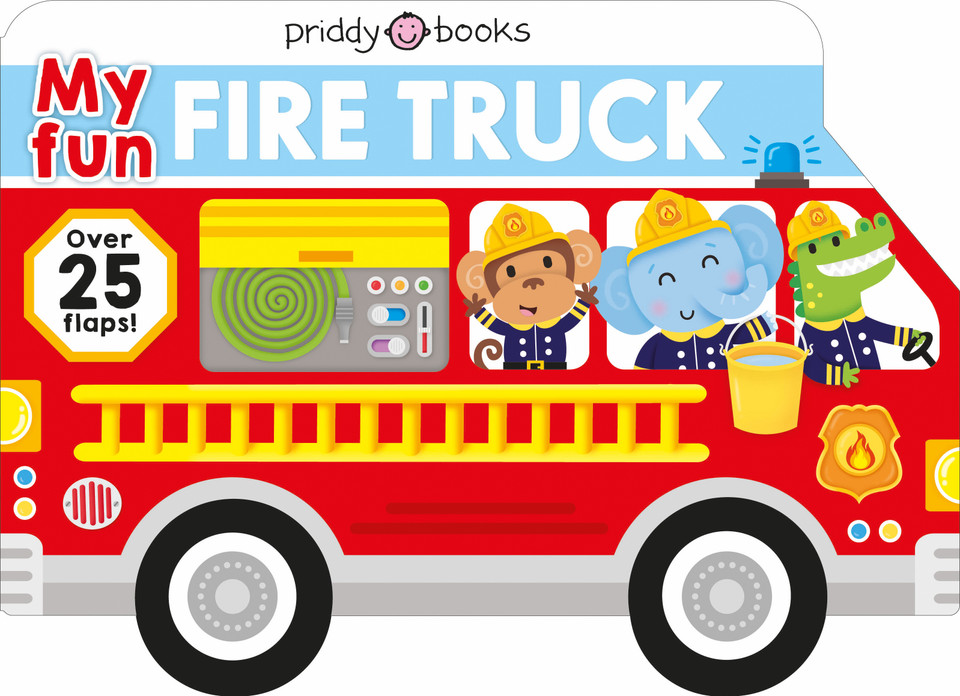 My Fun Flap Book: My Fun Fire Truck (My Fun Flap Books) book cover by Roger Priddy