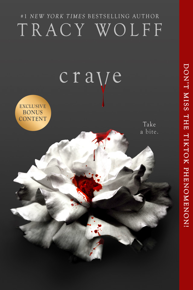 Crave: An Epic Dark Academia Vampire Romance of Forbidden Love (Crave #1) book cover by Tracy Wolff
